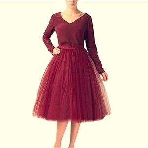 Tulle Tutu Red